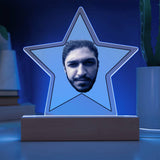 Customize "The Office" Acrylic Star Plaque, The Office TV Show Gifts, Office Star Acrylic Star Plaque, The Office Face Acrylic Star Plaque, The Office Acrylic Star Plaque, The Office Star Face, Christmas Gift