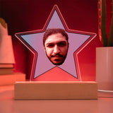 Customize "The Office" Acrylic Star Plaque, The Office TV Show Gifts, Office Star Acrylic Star Plaque, The Office Face Acrylic Star Plaque, The Office Acrylic Star Plaque, The Office Star Face, Christmas Gift
