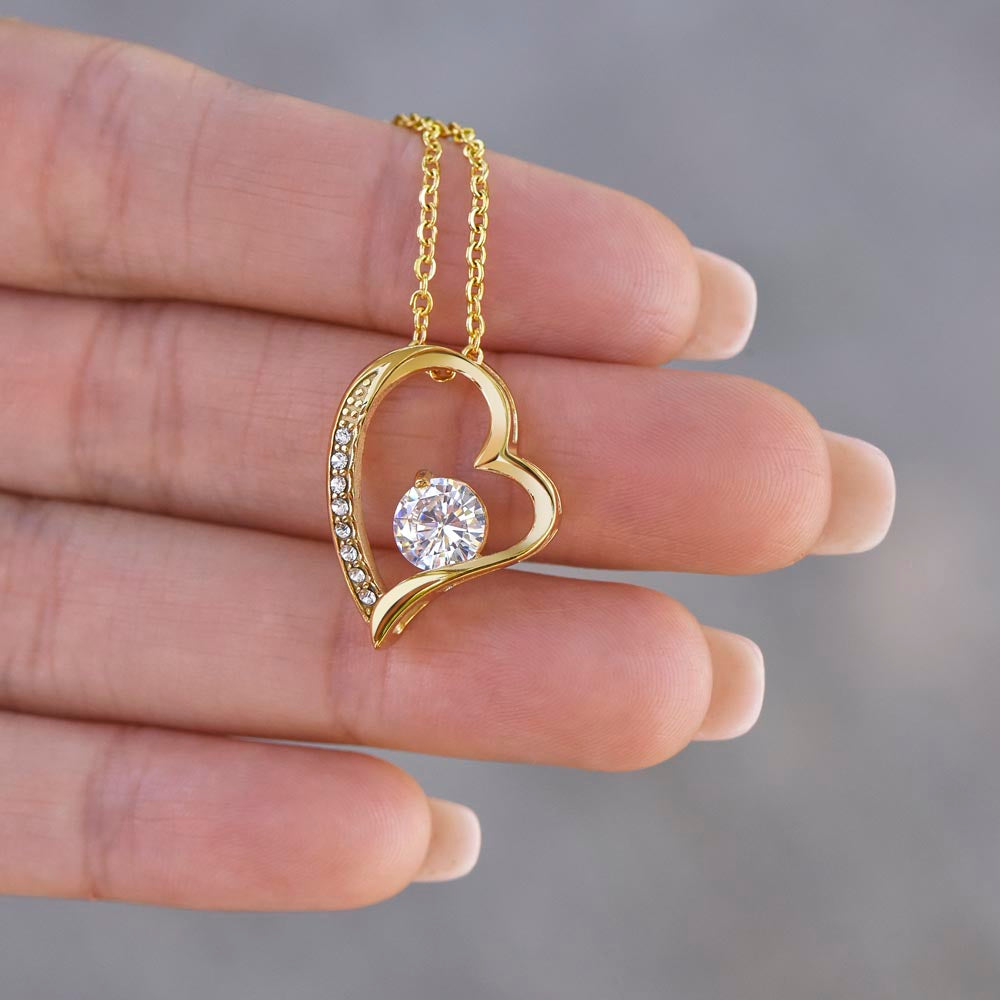 To My Soulmate  | Forever Love Necklace | Girlfriend, Soulmate, Wife, BFF, Anniversary, Valentine's Day, Birthday, Christmas Necklace Gift