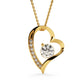 Merry Christmas Bonus Mom!!! | Forever Love Necklace | Message Card Jewelry