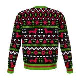 Dachshund Through The Snow - Ugly Xmas Sweatshirt