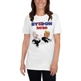 BYEDON 2020 Cartoon - Unisex T-Shirt - Bye Don Joe Biden Donald Trump Election - Funny Novelty Gift