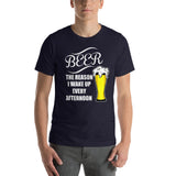 Beer The Reason I Wake Up Every Afternoon | Funny & Humorous Mug | Humor Gift for Beer Lovers | Novelty Coffee Cup | Perfect for Beer Enthusiasts