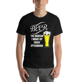 Beer The Reason I Wake Up Every Afternoon | Funny & Humorous Mug | Humor Gift for Beer Lovers | Novelty Coffee Cup | Perfect for Beer Enthusiasts